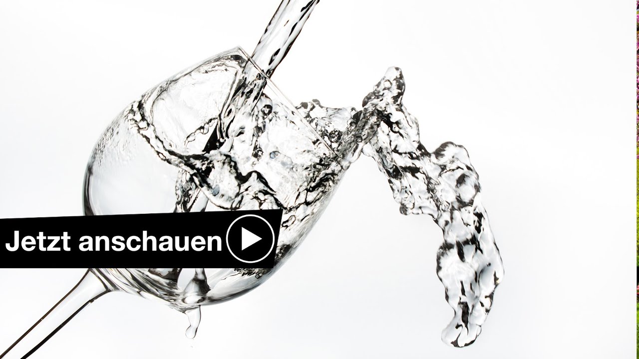 WASSER INS GLAS FOTOGRAFIE TUTORIAL