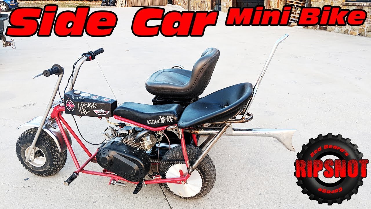 Side Car Mini Bike ~ Pate's Swap Meet 2018