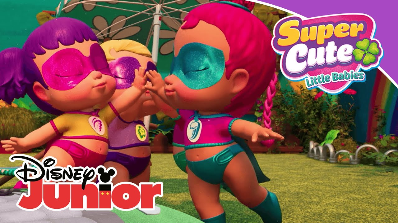 Super Cute Little Babies: La ola de calor | Disney Junior Oficial