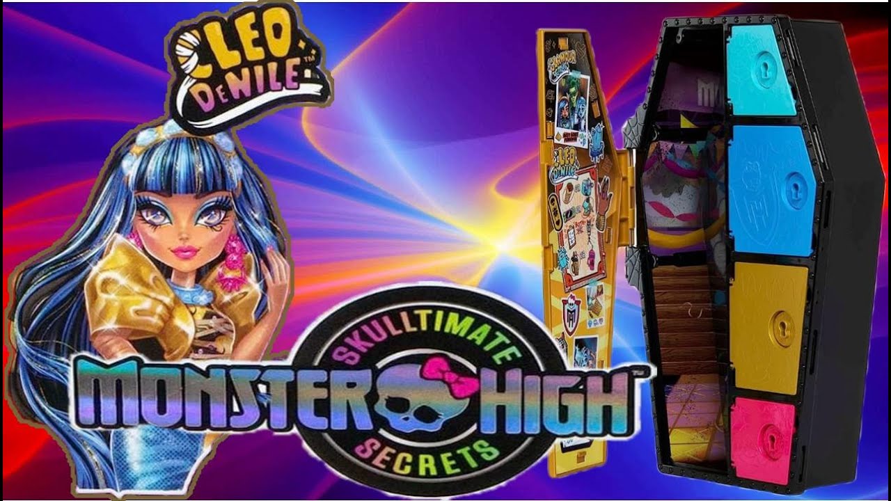 😱 UNBOXING CLEO DE NILE Colección SKULLTIMATE SECRETS de MONSTER HIGH 😍