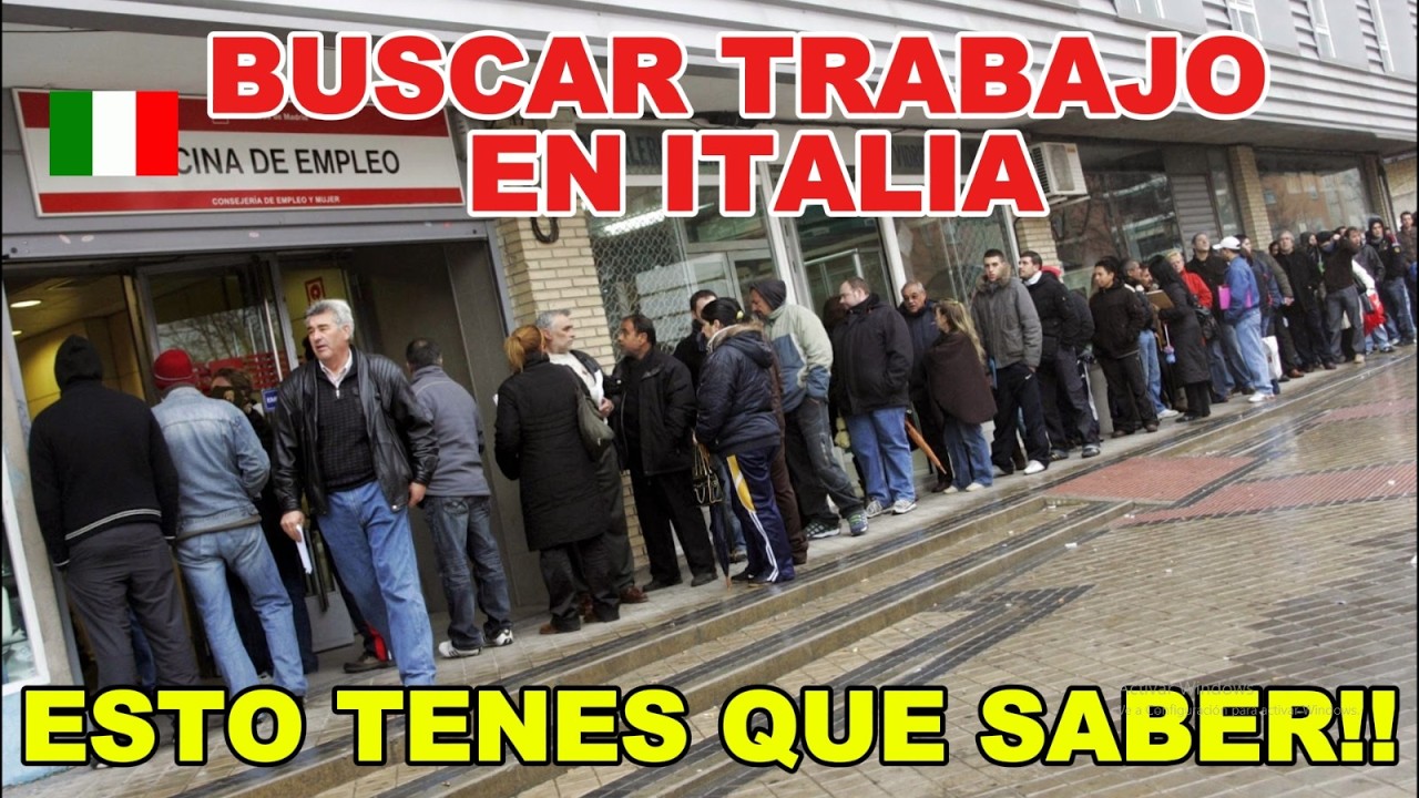 BUSCAR TRABAJO EN ITALIA - ESTO TENES QUE SABER!!