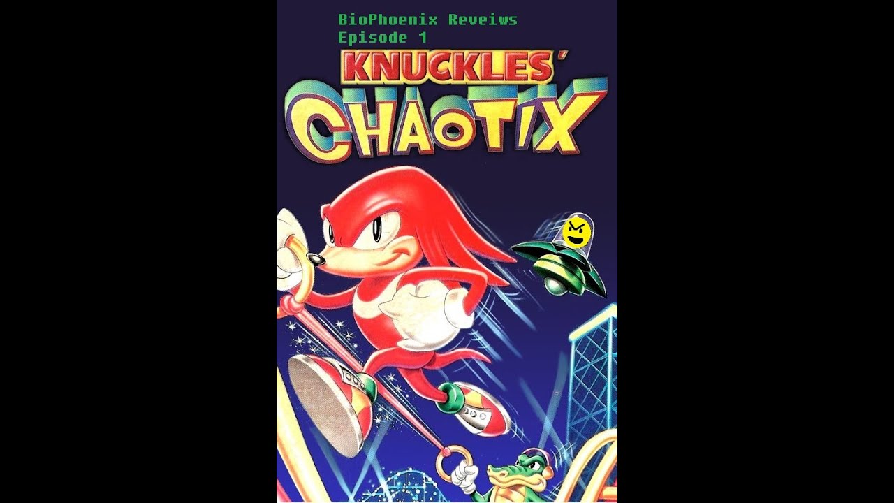 Biophoenix Game Reviews: Knuckles Chaotix (Sega 32X)