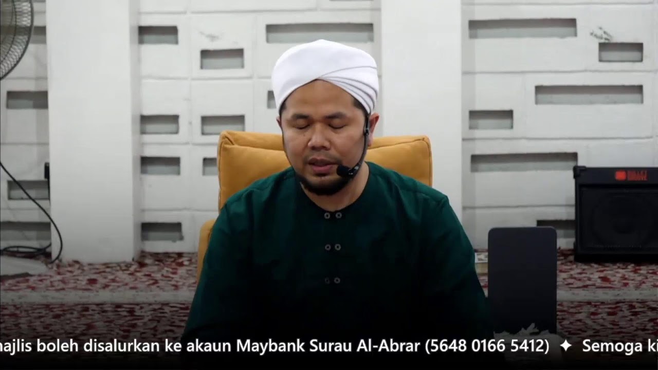 Syarahan Riyadhus Shalihin | 03 Februari 2026