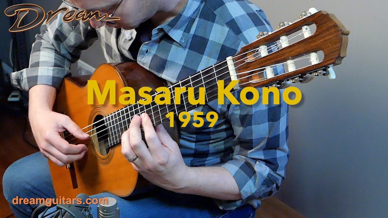 1959 Masaru Kono, Rosewood & Spruce