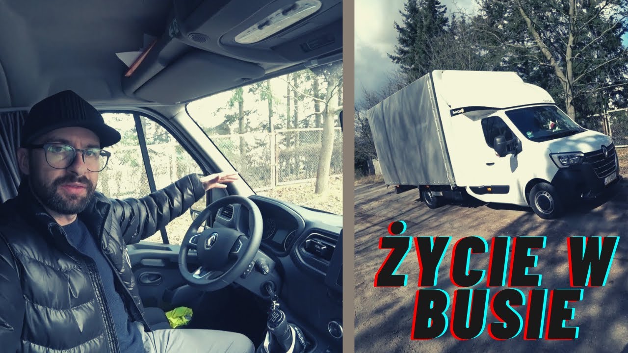 Jak żyć w busie? Wnętrze Renault Master 2021 | Tkaczykowski