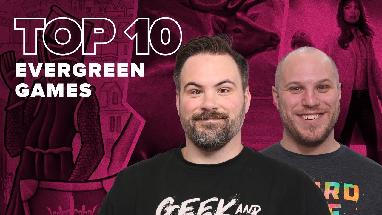 Top 10 Evergreen Games - BGG Top 10 w/ The Brothers Murph