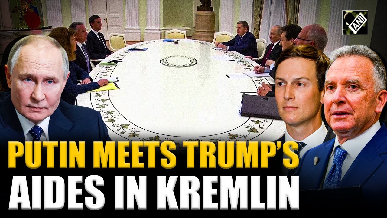 Russian President Putin meets Trump envoys in Kremlin for urgent Ukraine peace talks
