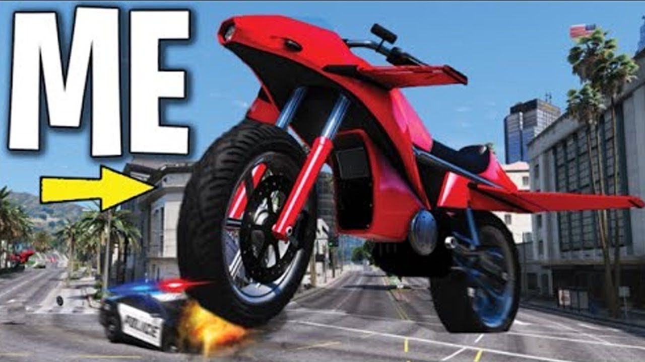 Trolling Cops with 50 Bikes in GTA 5 RP