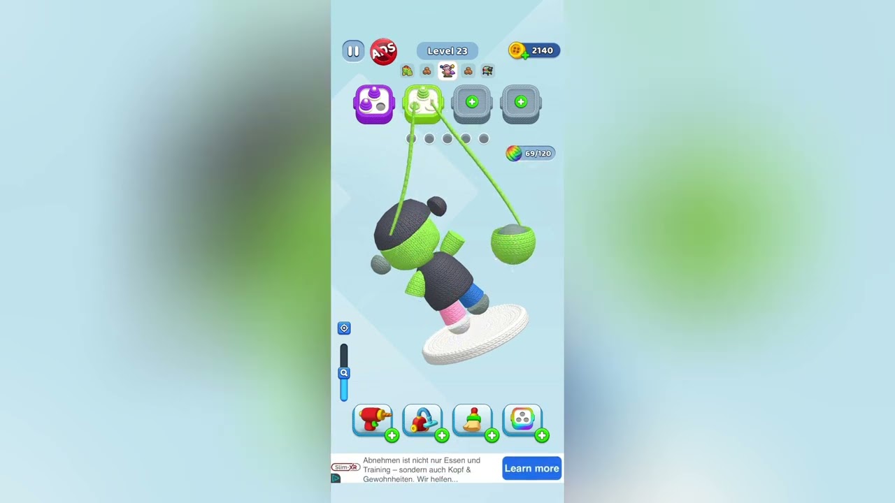 Knit Away Level 23 Solution Walkthrough 
