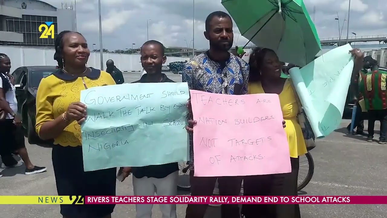 Rivers Teachers Stage Solidarity Rally, Demand End to School Attacks