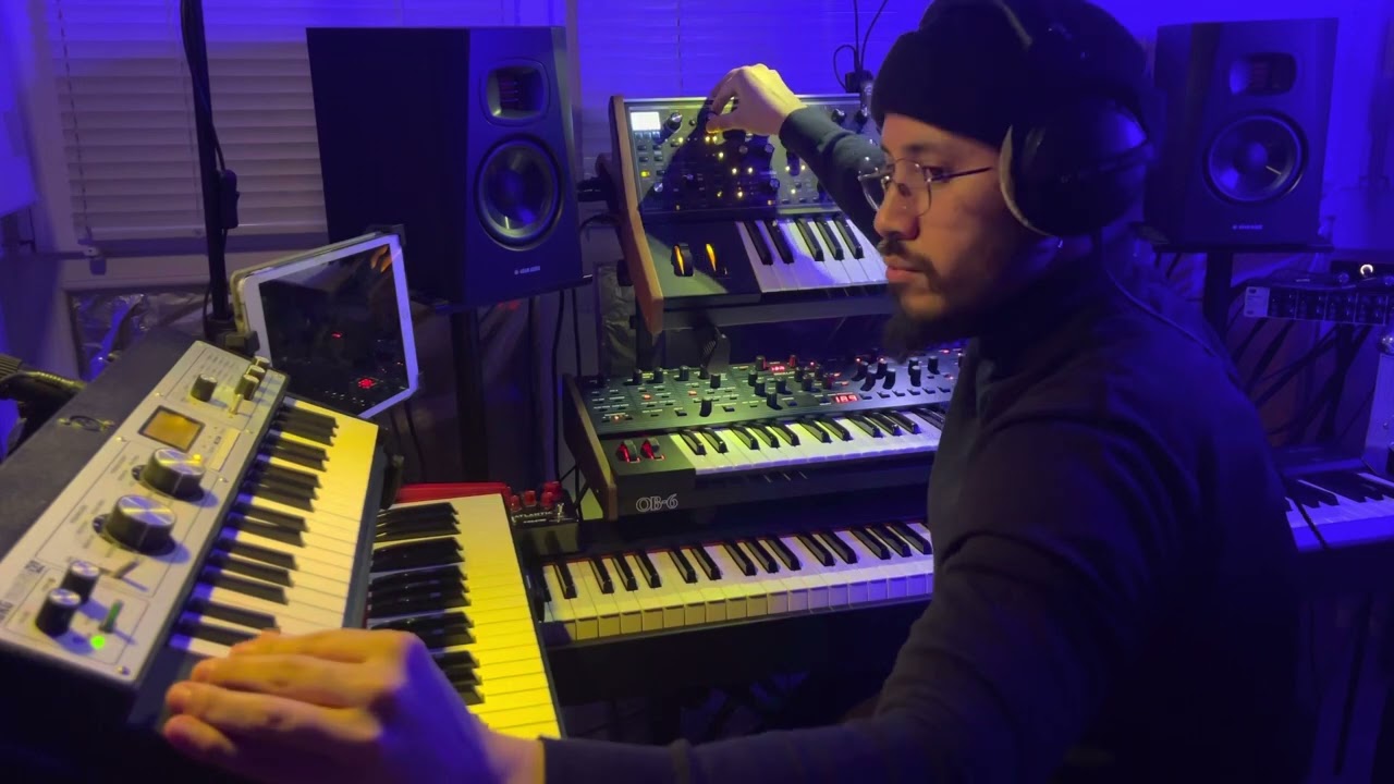 Ambient Synth Improvisation VI (Moog Subsequent 37, Sequential OB-6, MicroKorg XL, Nord Electro 6D)