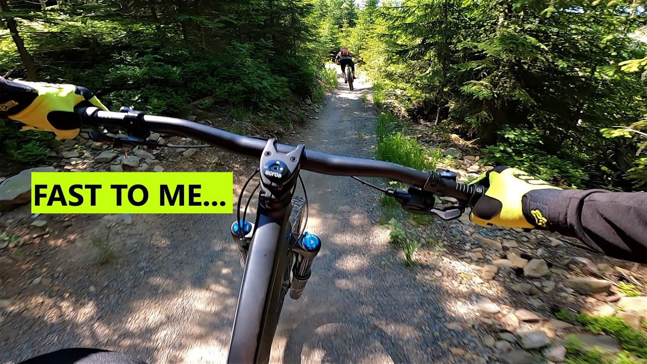 Canyon Spectral 6 2021 - trail park visit. Klínovec Rubín flow trail