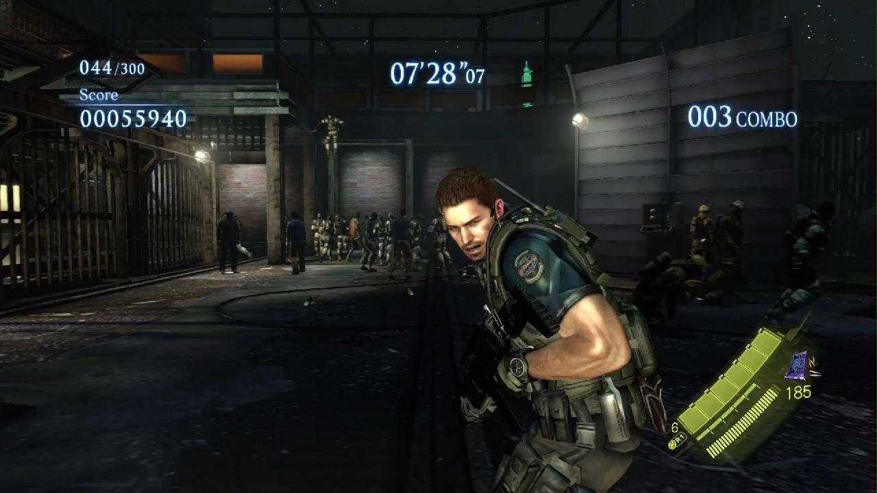 バイオハザード6 マーセナリーズアンリミテッド クアッドタワー屋上 クリス(ノーマル)