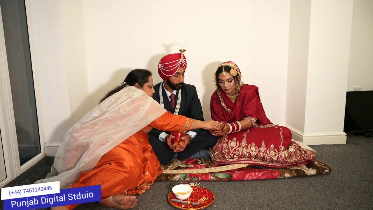 Wedding day ll Manpreet kaur with Satnam Singh ll Punjab Digital Studio