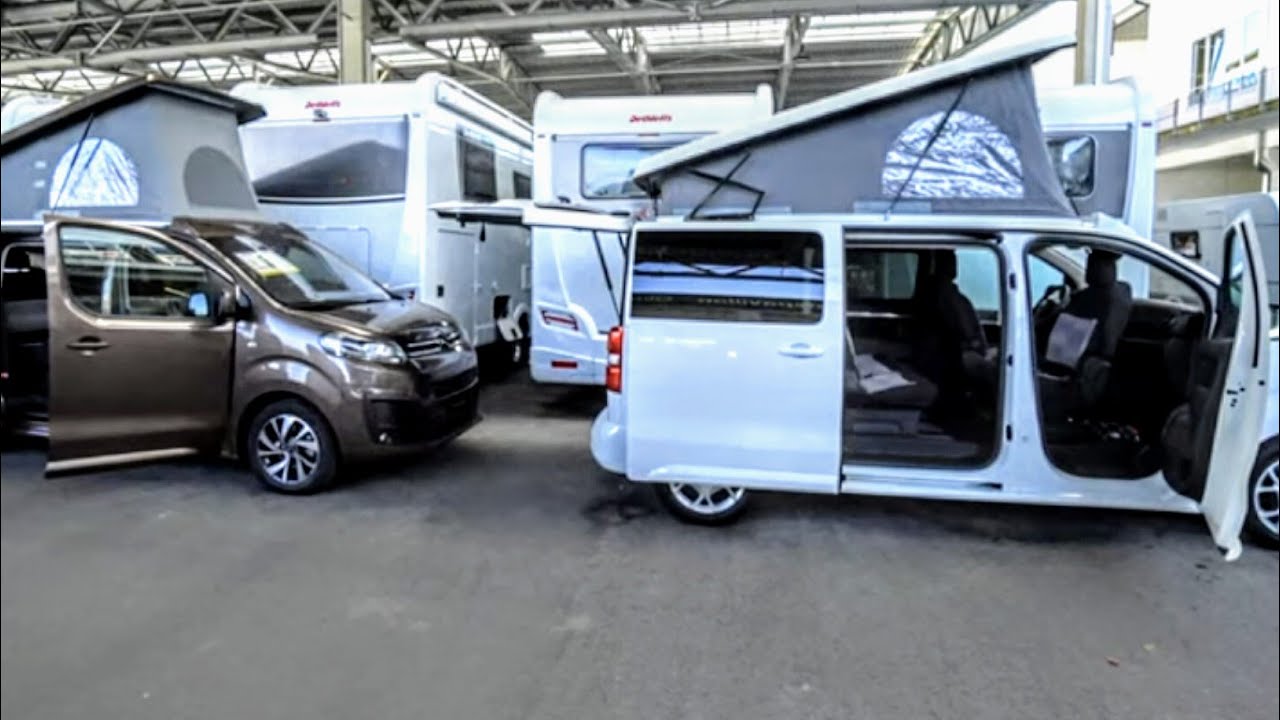 Pössl Campster vs. Vanster 2021. Busse im California Segment Wohnmobile im direkten Vergleich.