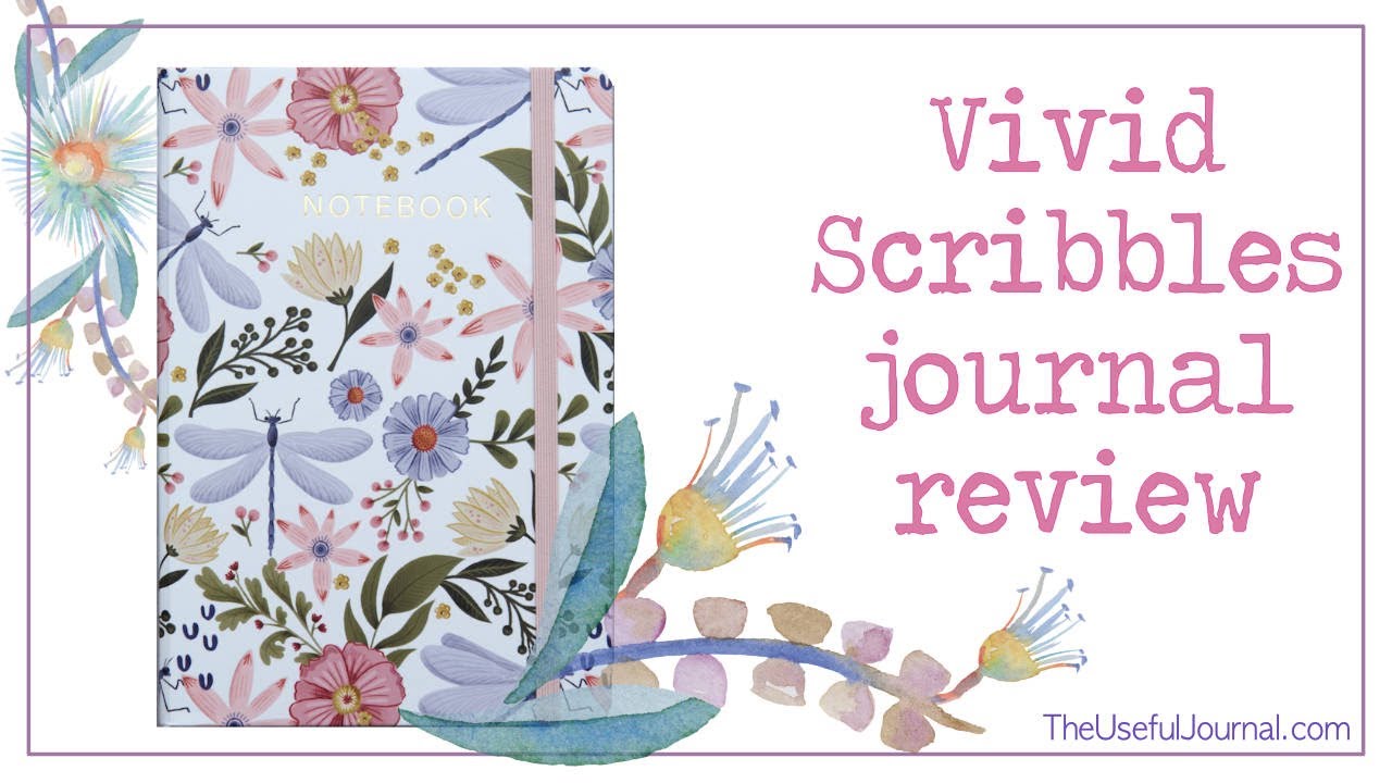 Vivid Scribbles 160gsm dot grid bullet journal notebook review