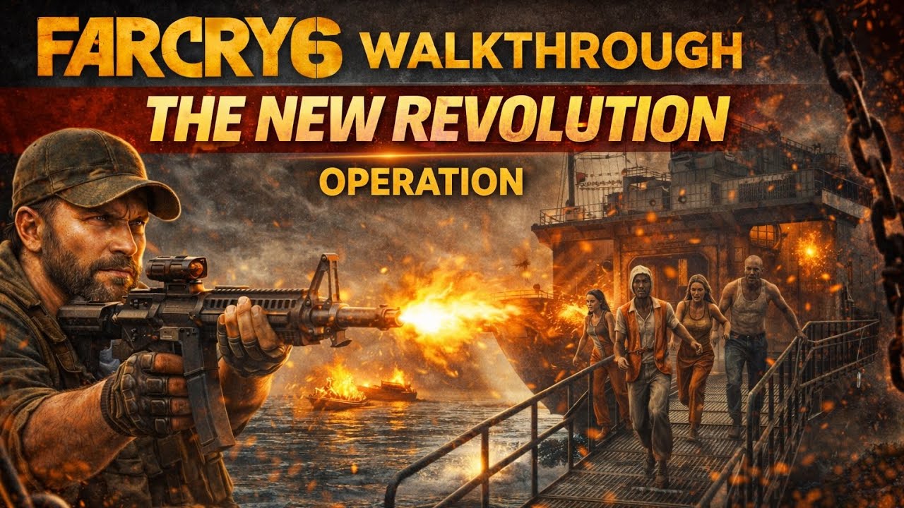 Far Cry 6 – The New Revolution | Full Mission Gameplay Walkthrough (PS5, No Commentary)