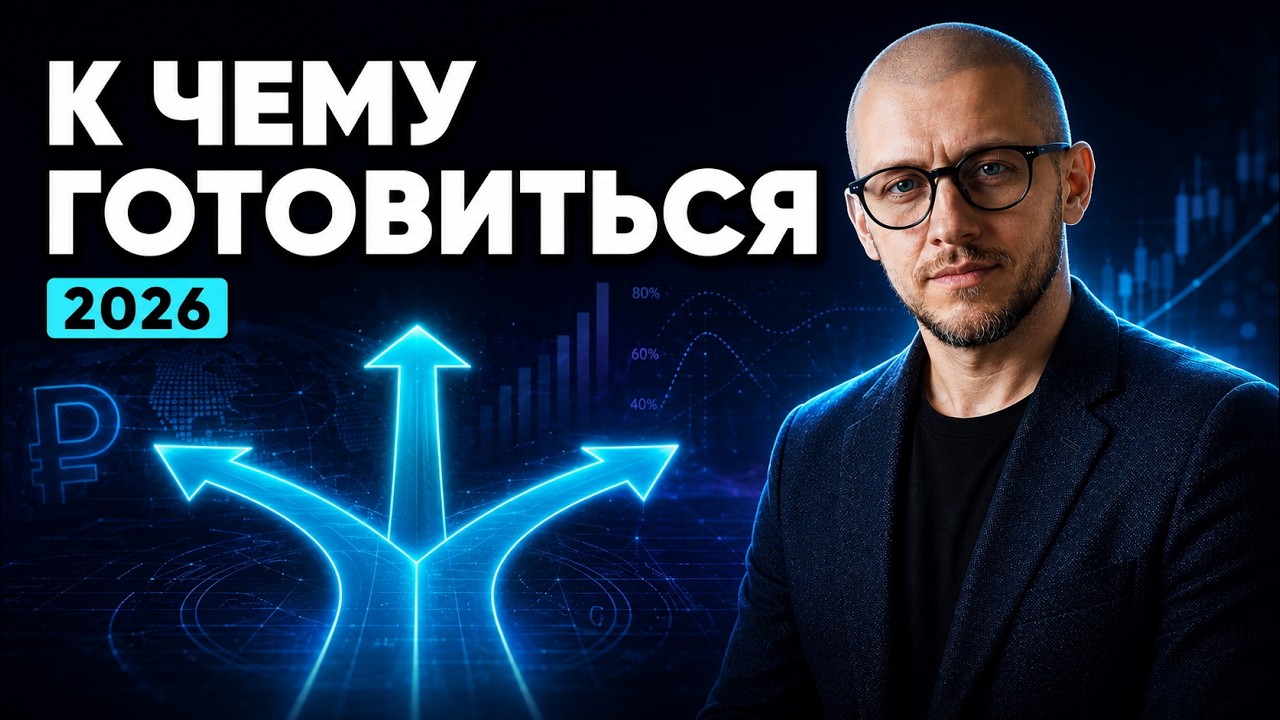 3 СЦЕНАРИЯ НА 2026: что будет с экономикой и фондовым рынком