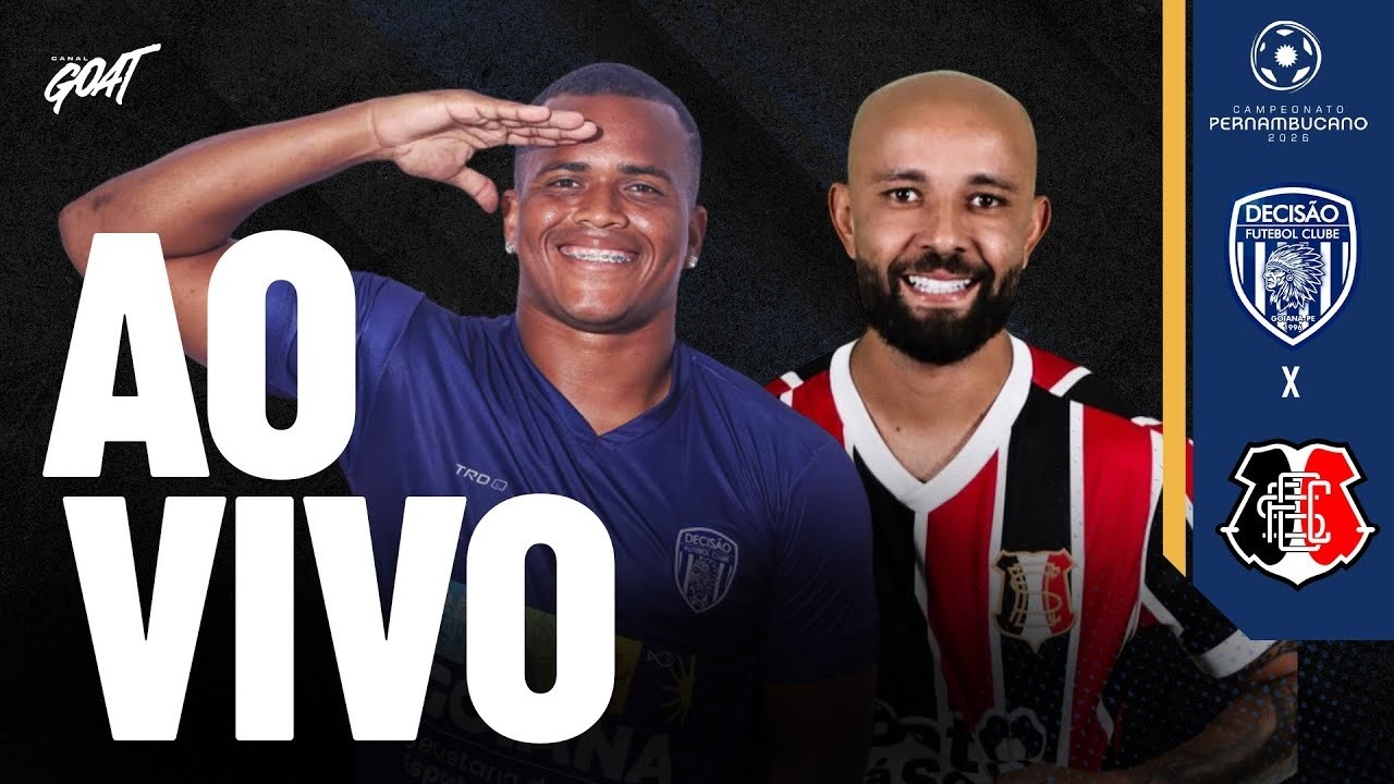 ⚽ PERNAMBUCANO 2026🔥Decisão Goiana x Santa Cruz | Estádio José Dionísio do Carmo