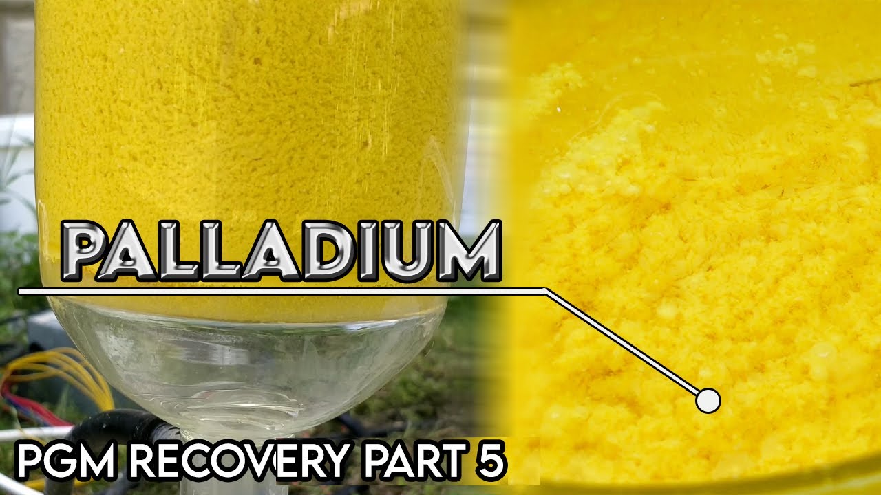 Catalytic Converter Platinum/Palladium Recovery, Part 5