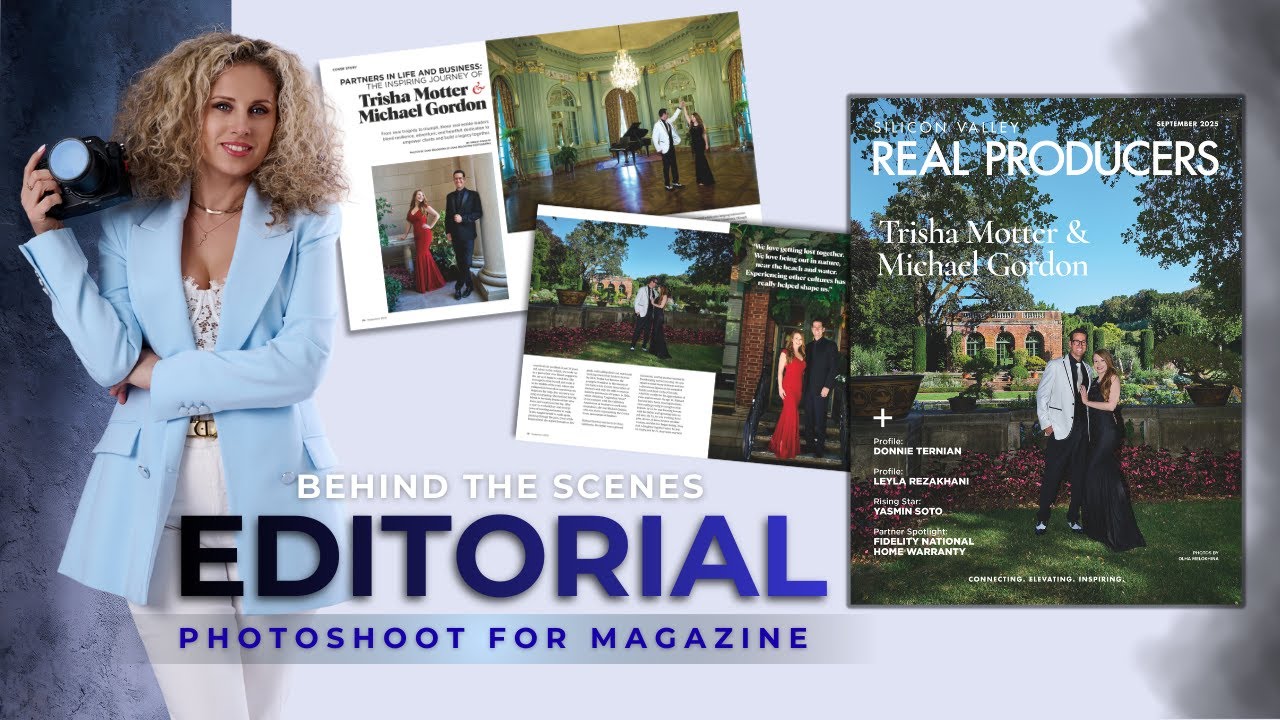 Behind the Scenes of a Stunning Magazine Photoshoot: From Concept to Cover!