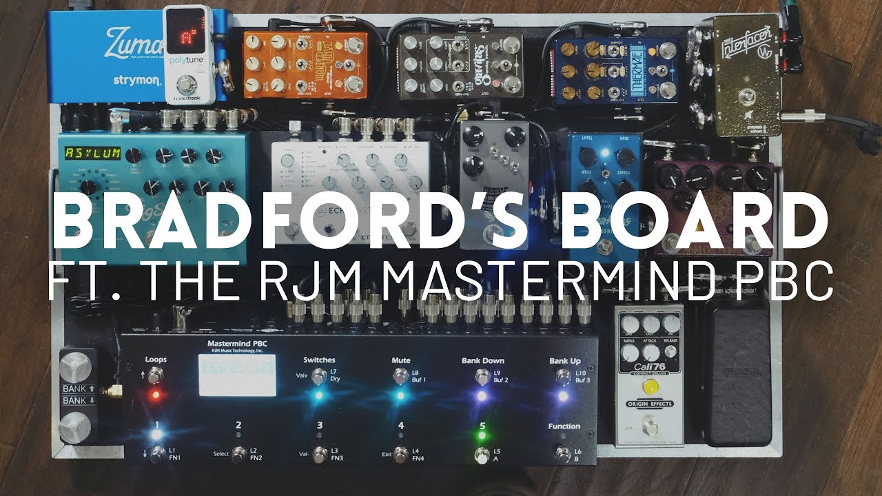 Rig Rundown: Bradford's board ft. the RJM Mastermind PBC