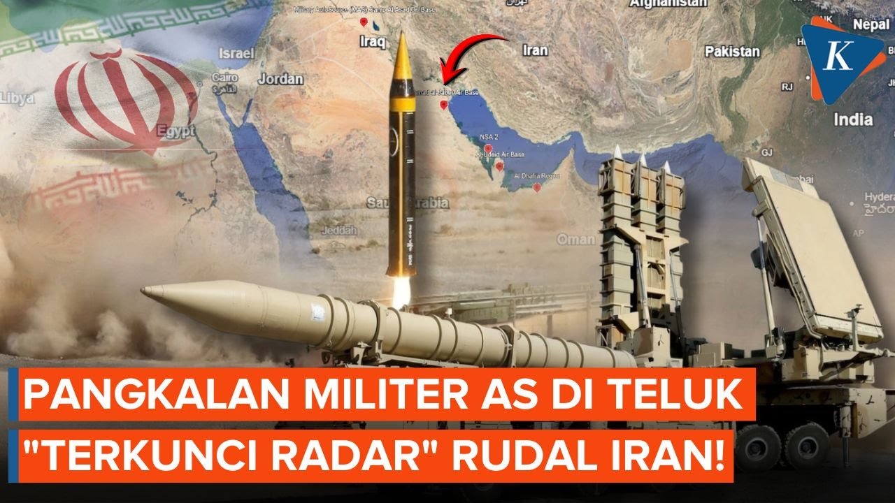 Ribuan Rudal Iran Membayangi Pangkalan Militer AS di Timur Tengah, Apa Saja?