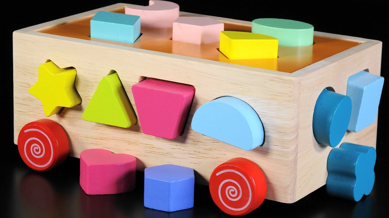 Learn Shapes & Colors Toy Learning Video For Toddlers