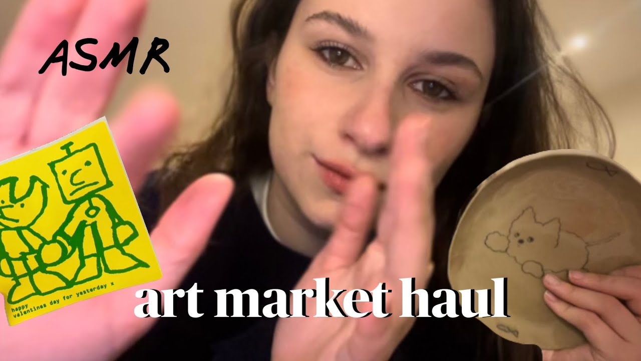 Craft Market Haul | Lo-Fi ASMR | 🌠