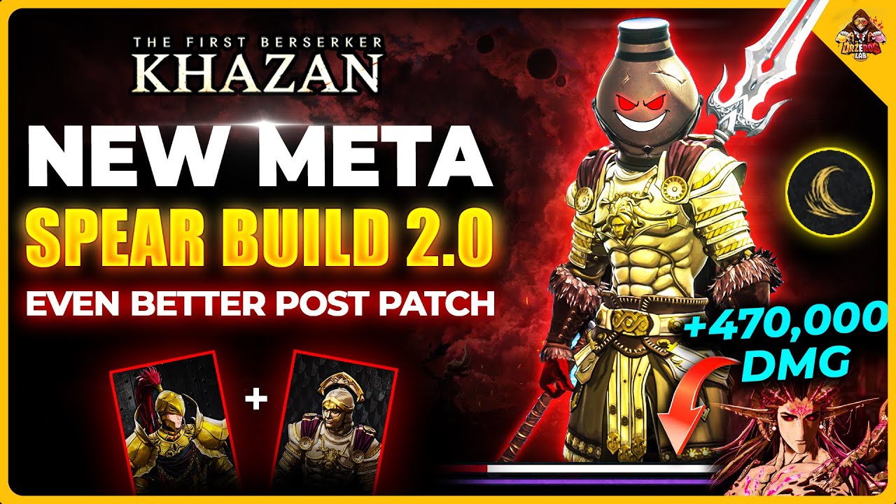 Updated Khazan Spear Build Guide - STILL Melts Bosses Post-Patch!