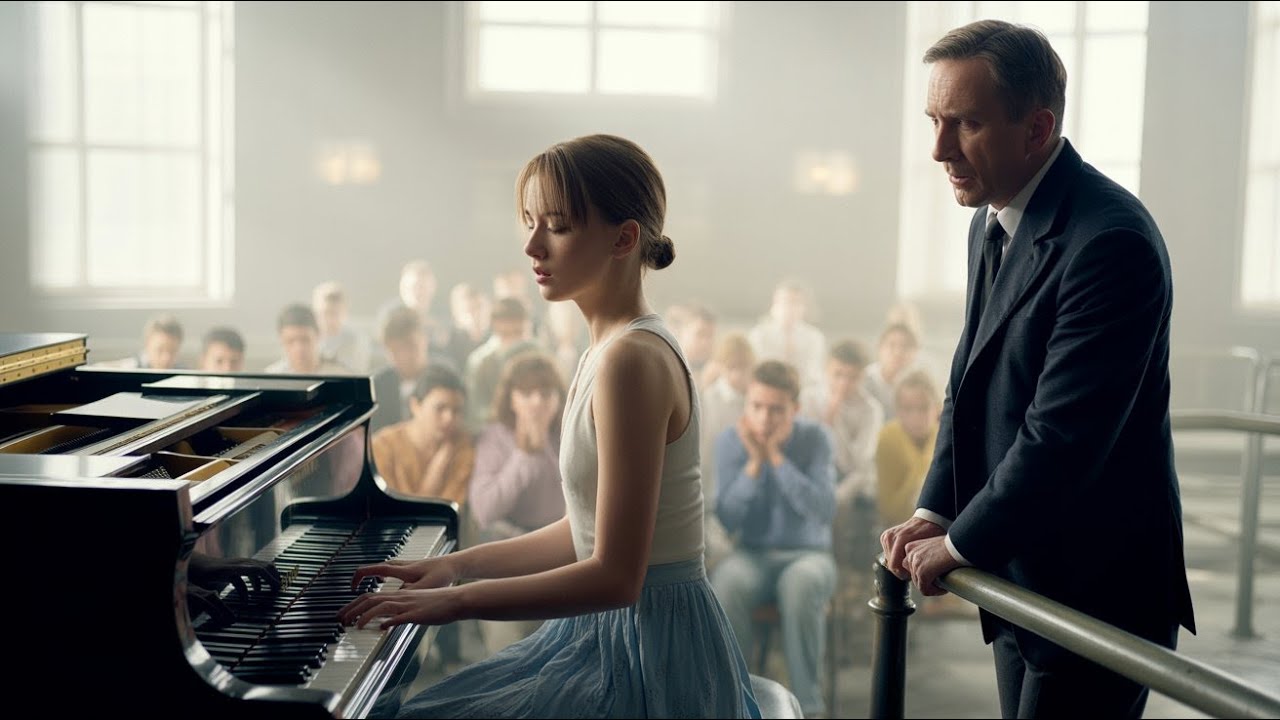 A Cold Judge Cut Off a Teen’s Piano Rehearsal — Then Froze When She Played His Late Wife’s Song
