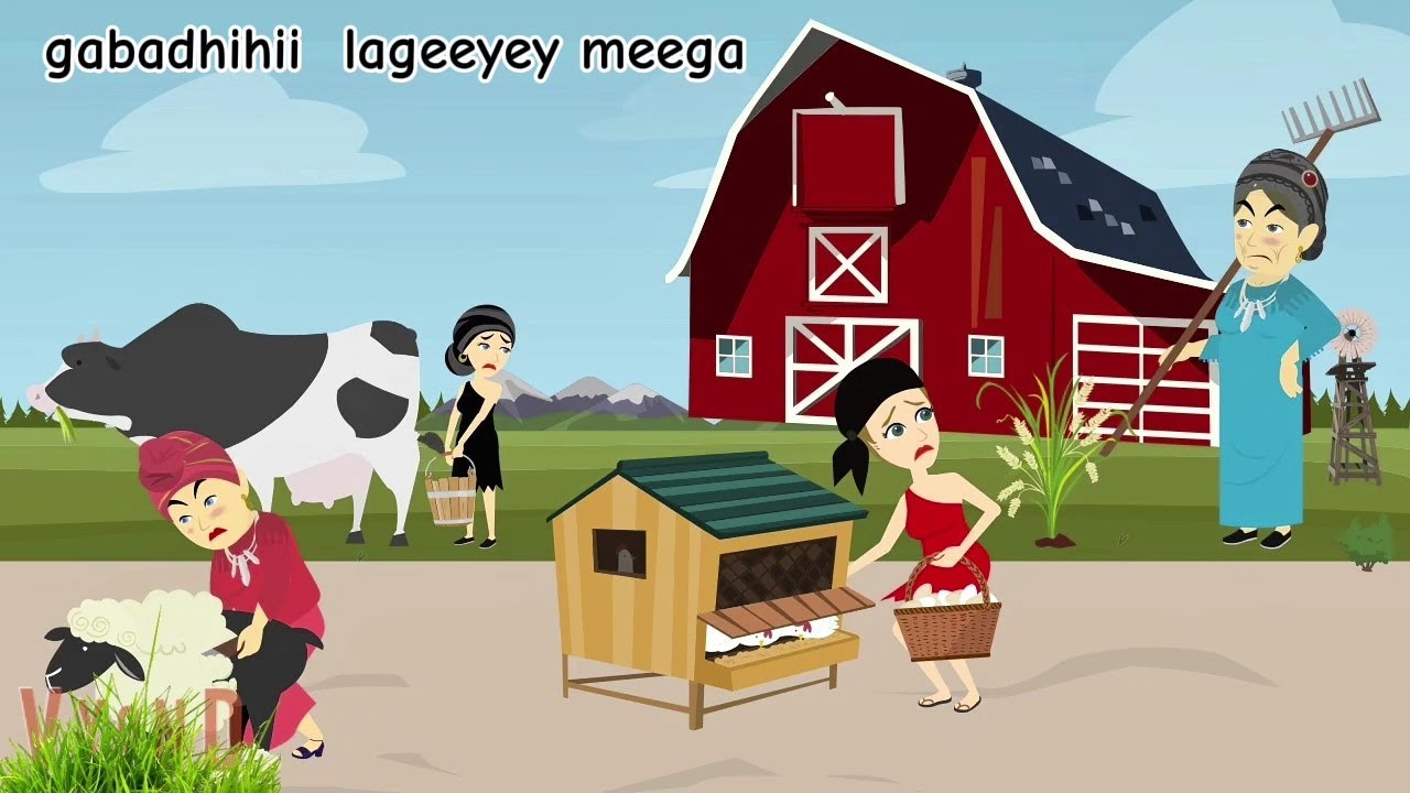 Sheeko gaaban:gabadhihii lageegyey meega