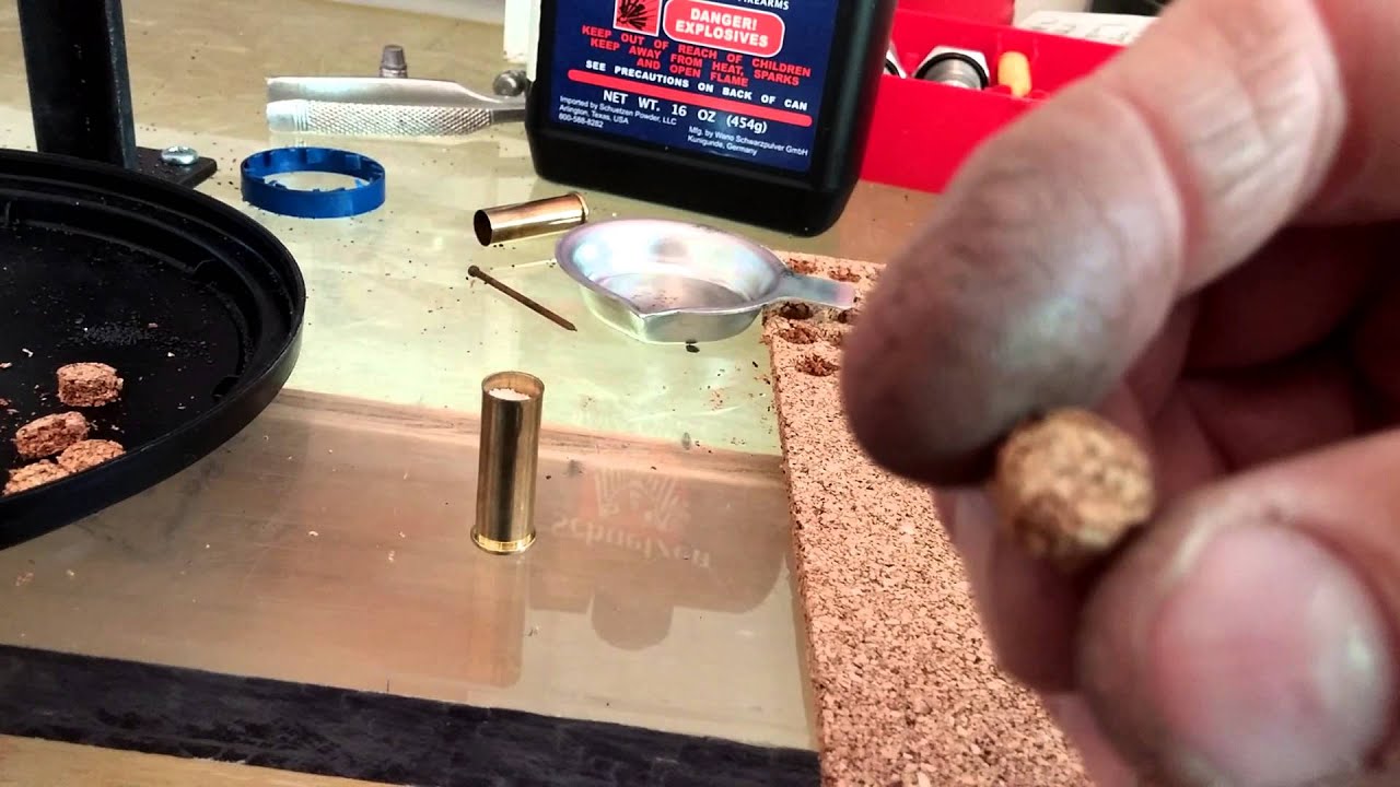 Loading black powder 38spl blanks