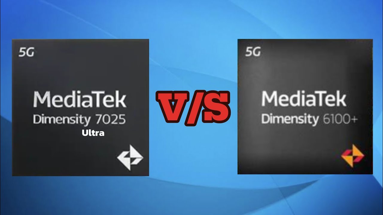 Mediatek Dimensity 7025 Ultra V/S Mediatek Dimensity 6100+ comparison 🔥
