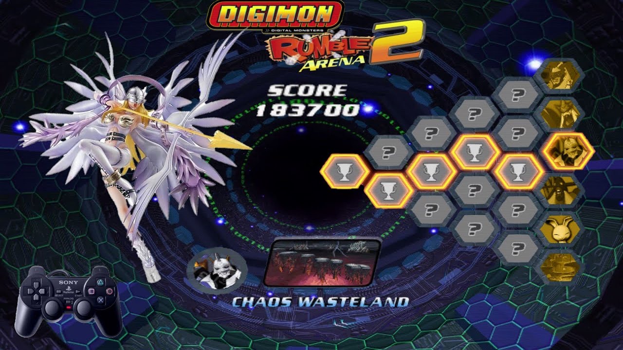 【PCSX2】🏹 Gatomon 👠 vs Omnimon | Digimon Rumble Arena 2