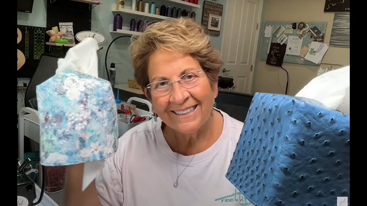 Tissue Box Cover - Easy Quick Sew