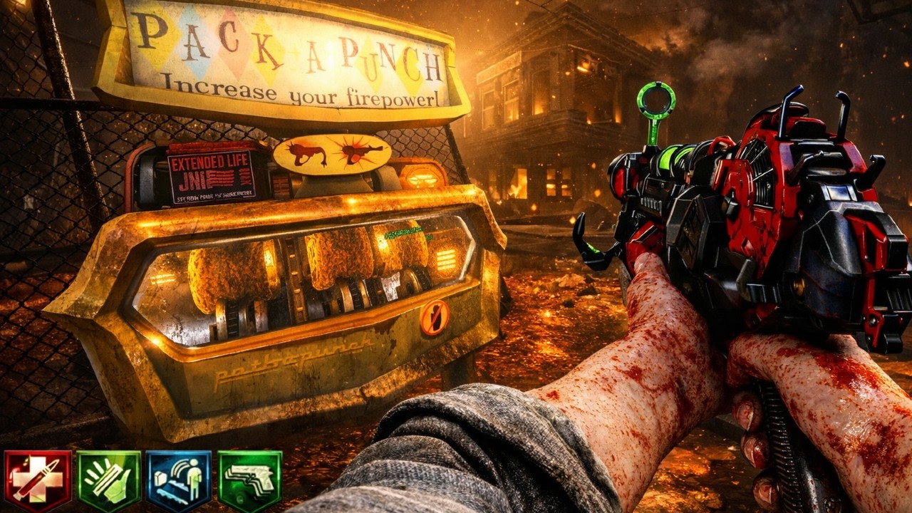 BLACK OPS 2 ZOMBIES | PUEBLO RETO DEL PACK A PUNCH 