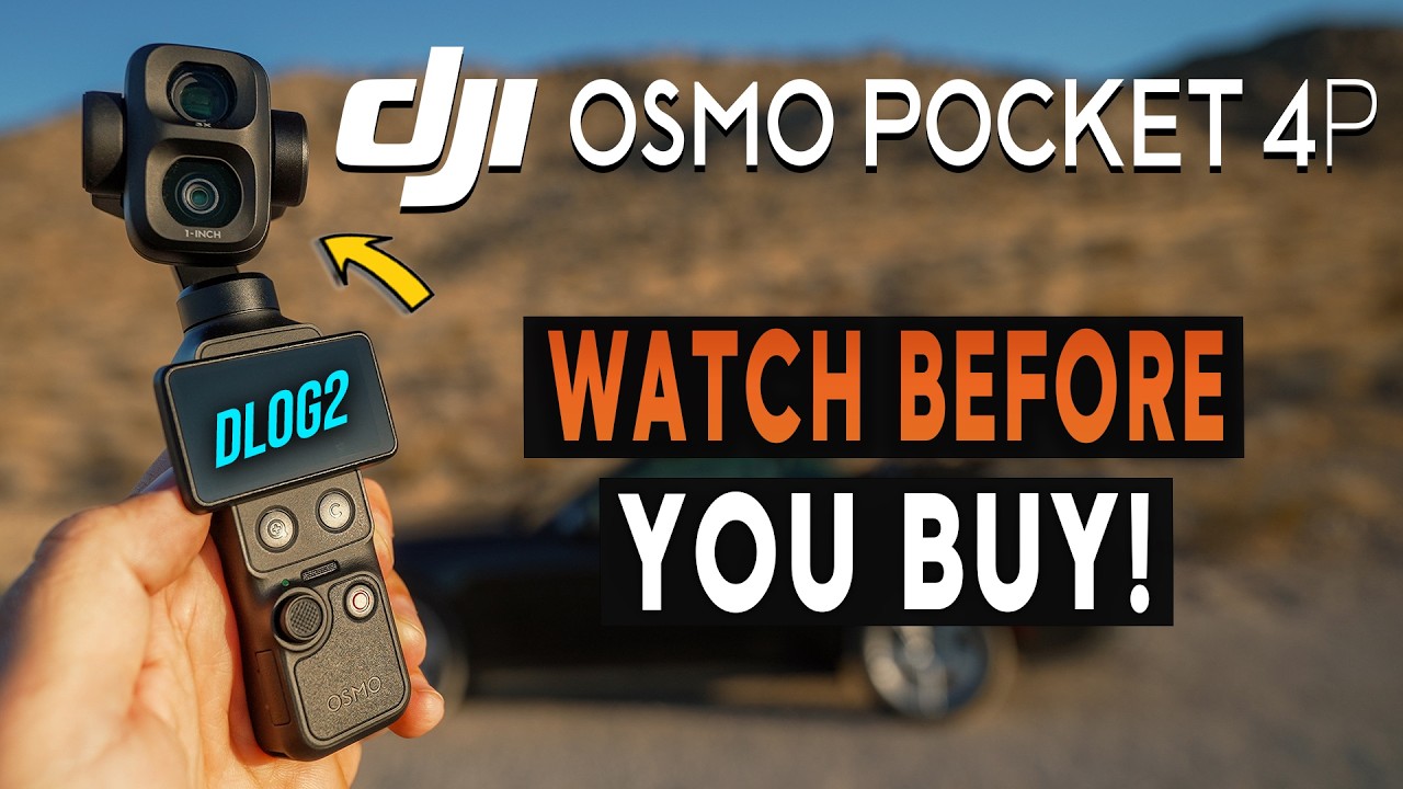 Обзор DJI Osmo POCKET 4P &mdash; СМОТРЕТЬ ПЕРЕД ПОКУПКОЙ