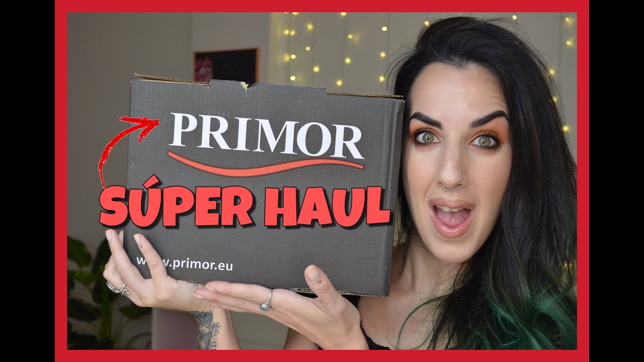 SUPER HAUL PRIMOR💸!! Mucha CÓSMETICA Y MAQUILLAJE LOW COST | Tania Aparicio