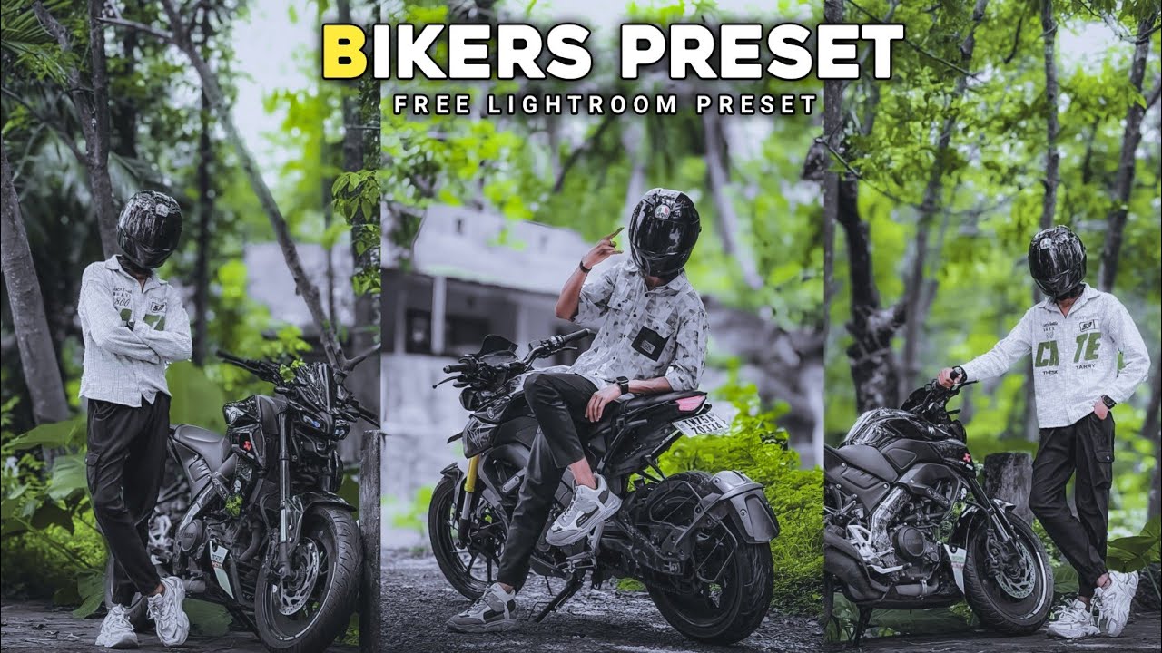 Bikers free lightroom preset | Bike photo editing lightroom |  Free lightroom preset | Free preset |