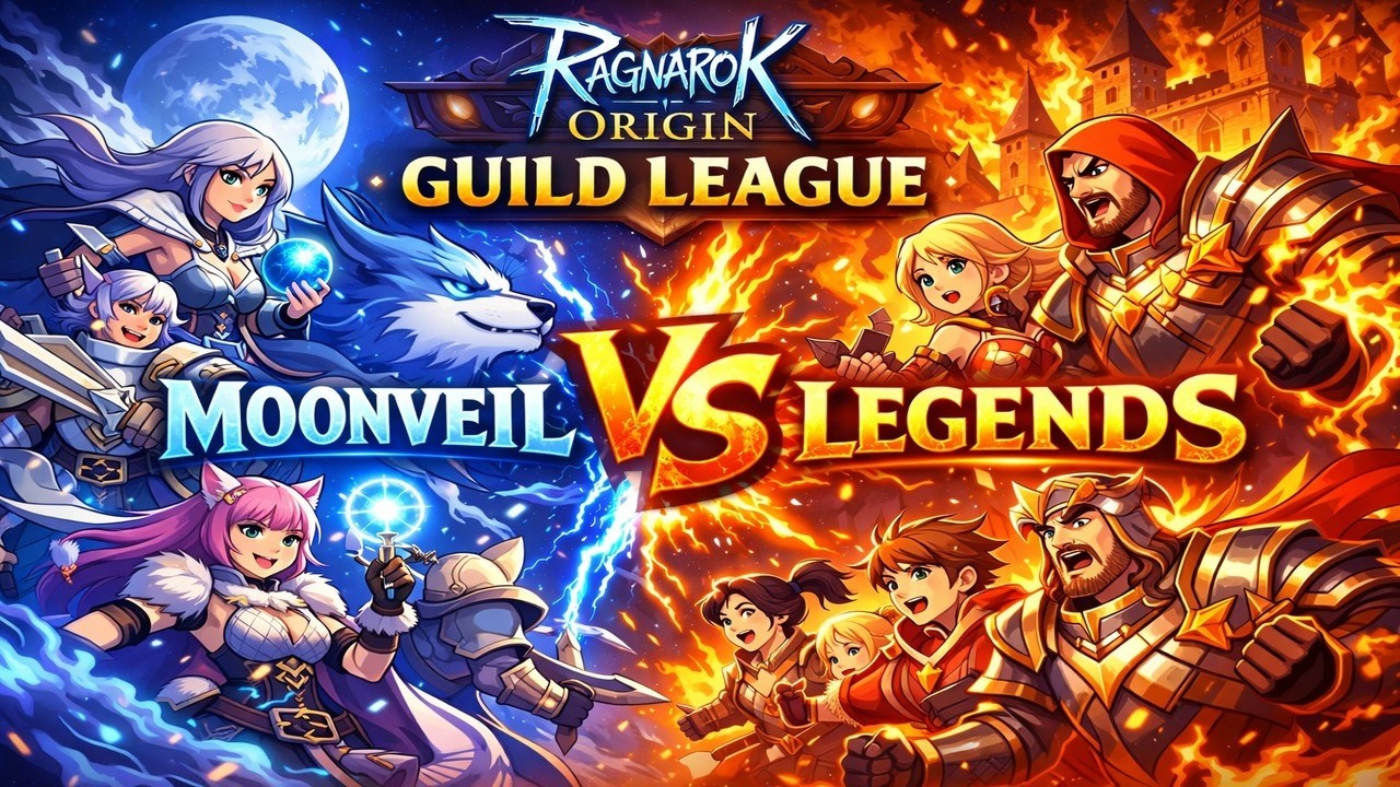 Ragnarok Origin Guild League 28/2 Moonveil vs LEGENDS | Bombom POV