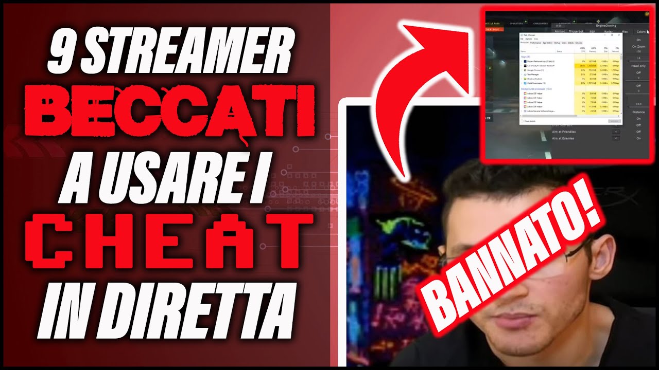 9 STREAMER BECCATI A CHEATTARE (e BANNATI per sempre)