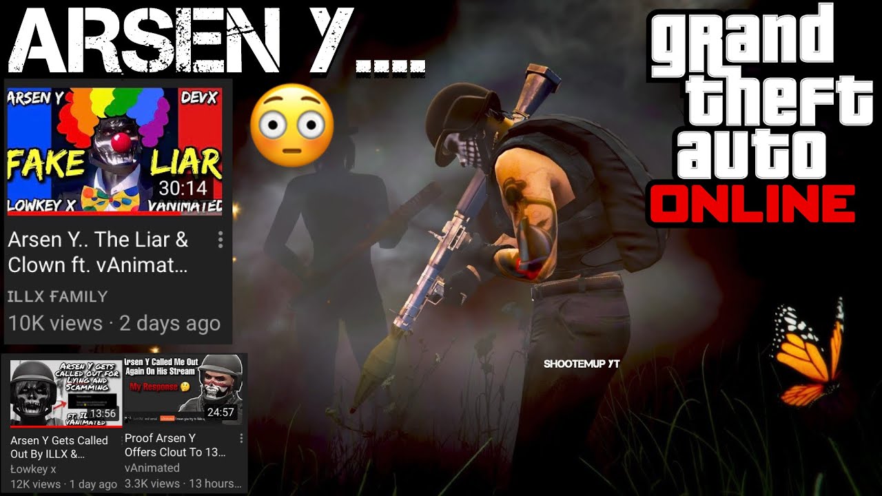 ARSEN Y EXPOSED FOR FAKING VIEWS, SUBSCRIBERS, & USING GOD MODE FOR PVP! Ft: ILLX FAMILY, & LOWKEY X