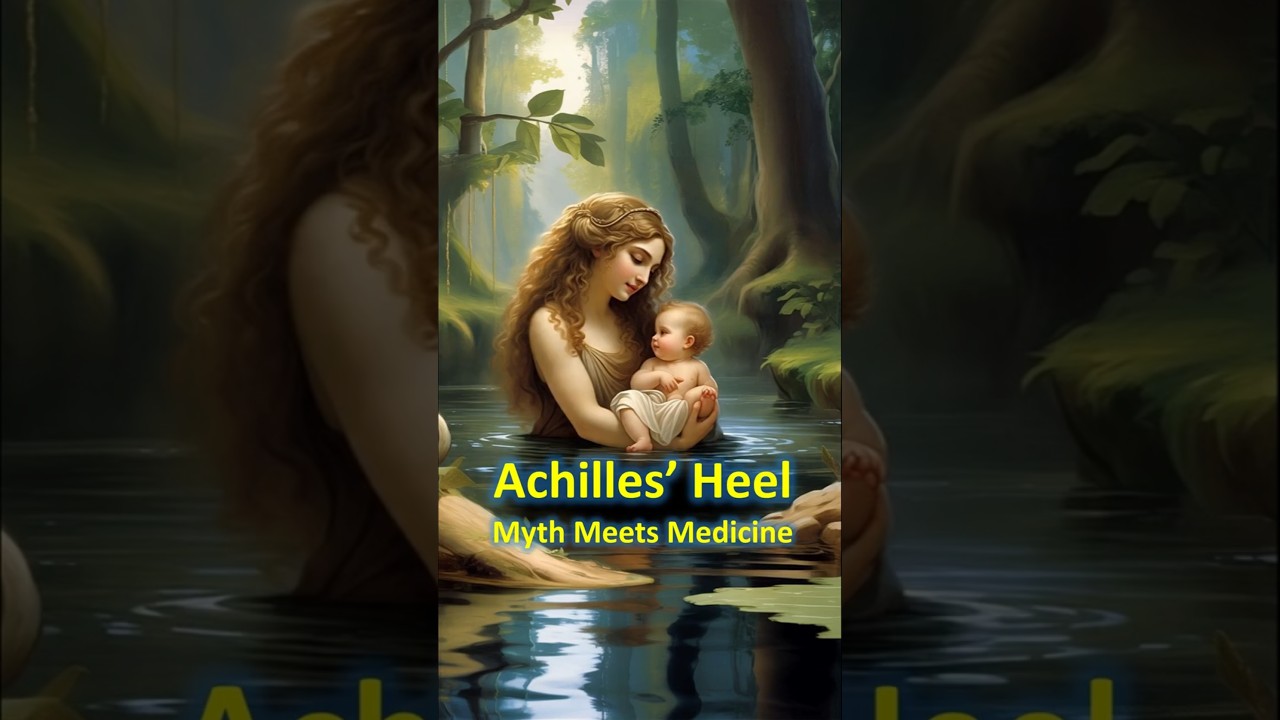 Achilles heel: Mythological tale