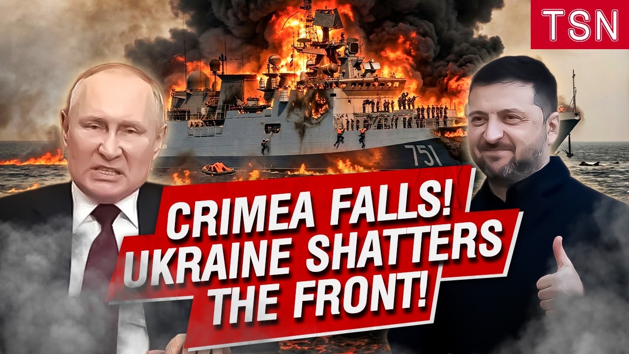 5 MINUTES AGO! MASSIVE UKRAINE'S BREAKTHROUGH IN CRIMEA! PUTIN IN PANIC — BLACK SEA FLEET DESTROYED!