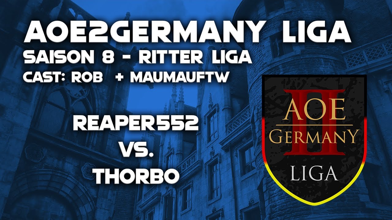 AoE2Germany Liga - Saison 8 - Ritter Liga | Reaper552 vs. Thorbo (PA2)