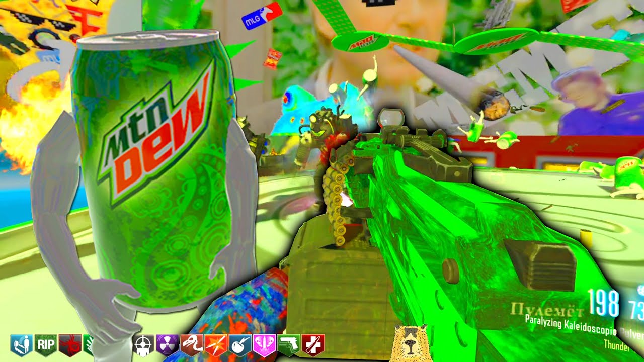 MTN DEW Zombies СУПЕР ПРОКЛЯТЫ 💀 (Карта пользовательского режима «Зомби» в Black Ops 3 MTN DEW To...