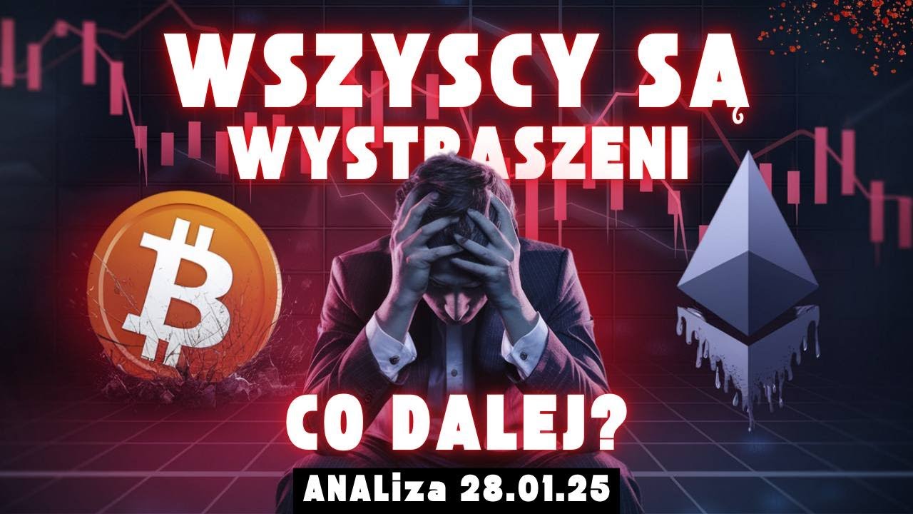 Każdy jest wystraszony.Przechodzę na DEX'y. BTC ETH Co dalej?! - ANALiza 28.01.25