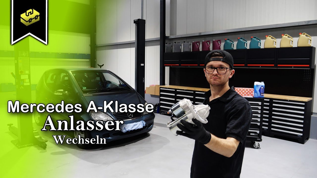 Mercedes Benz A-Klasse W168 Anlasser wechseln | Changing the Mercedes Benz W168 starter