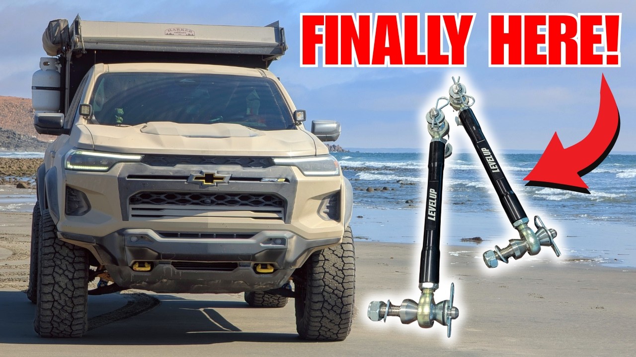 Game-Changer for 2023+ Colorado! Swaybar Quick Disconnects are HERE!